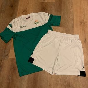 kappa green and white set